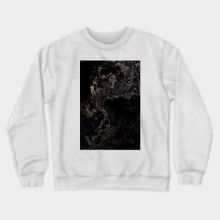 Earth Marble Texture Crewneck Sweatshirt